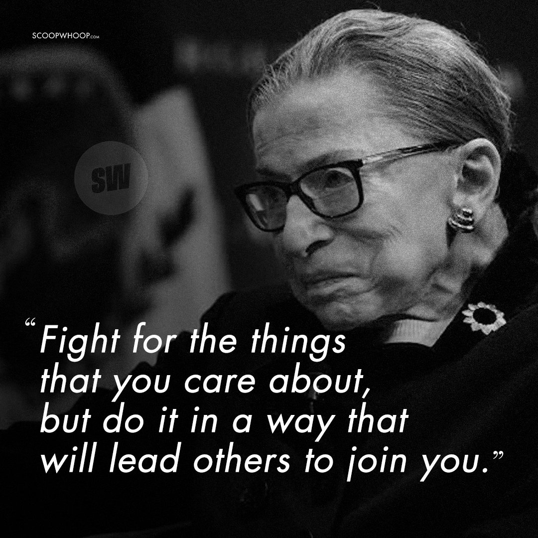 19 Empowering Quotes From The Badass RBG That Will Continue To Inspire ...