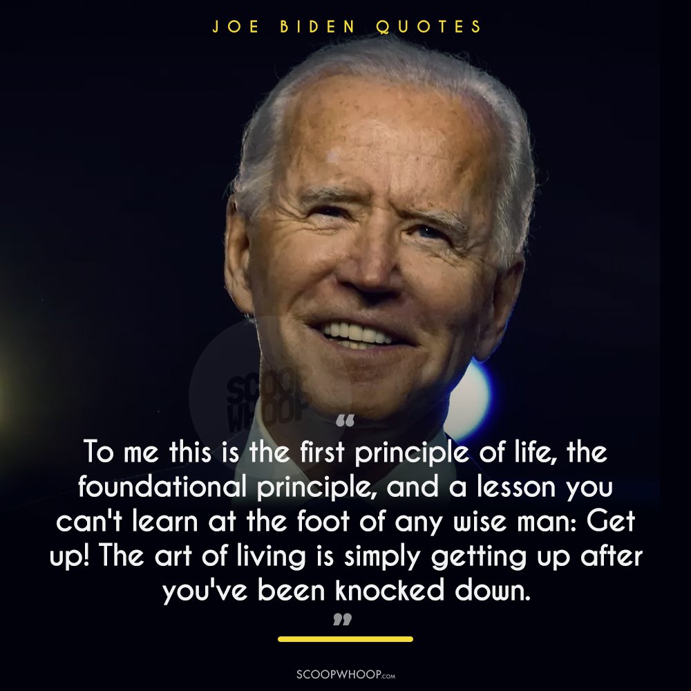 Quotes By US President-Elect Joe Biden