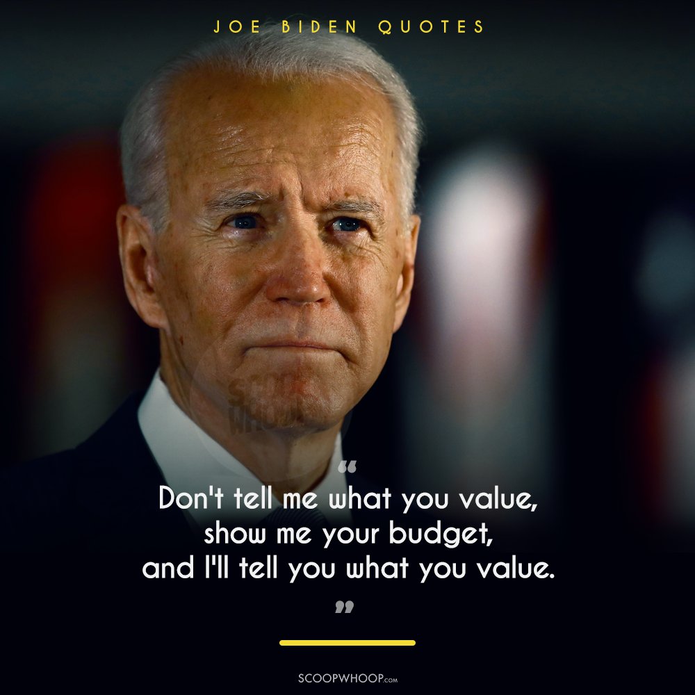 Quotes By US President-Elect Joe Biden