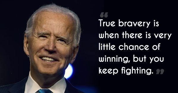 Quotes By US President-Elect Joe Biden