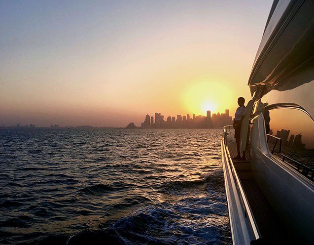 Yacht in Doha