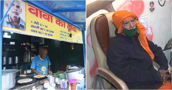 Months After Going Viral, 80-Year-Old 'Baba Ka Dhaba ...