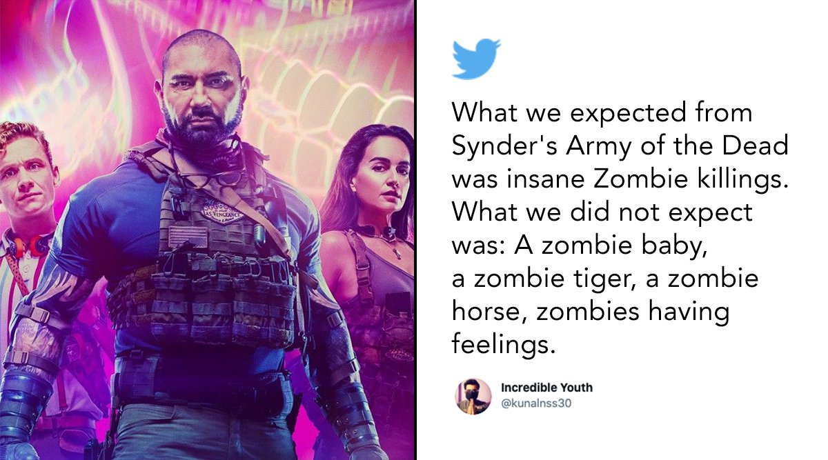 14 Tweets To Read Before You Watch Zack Synder S Army Of