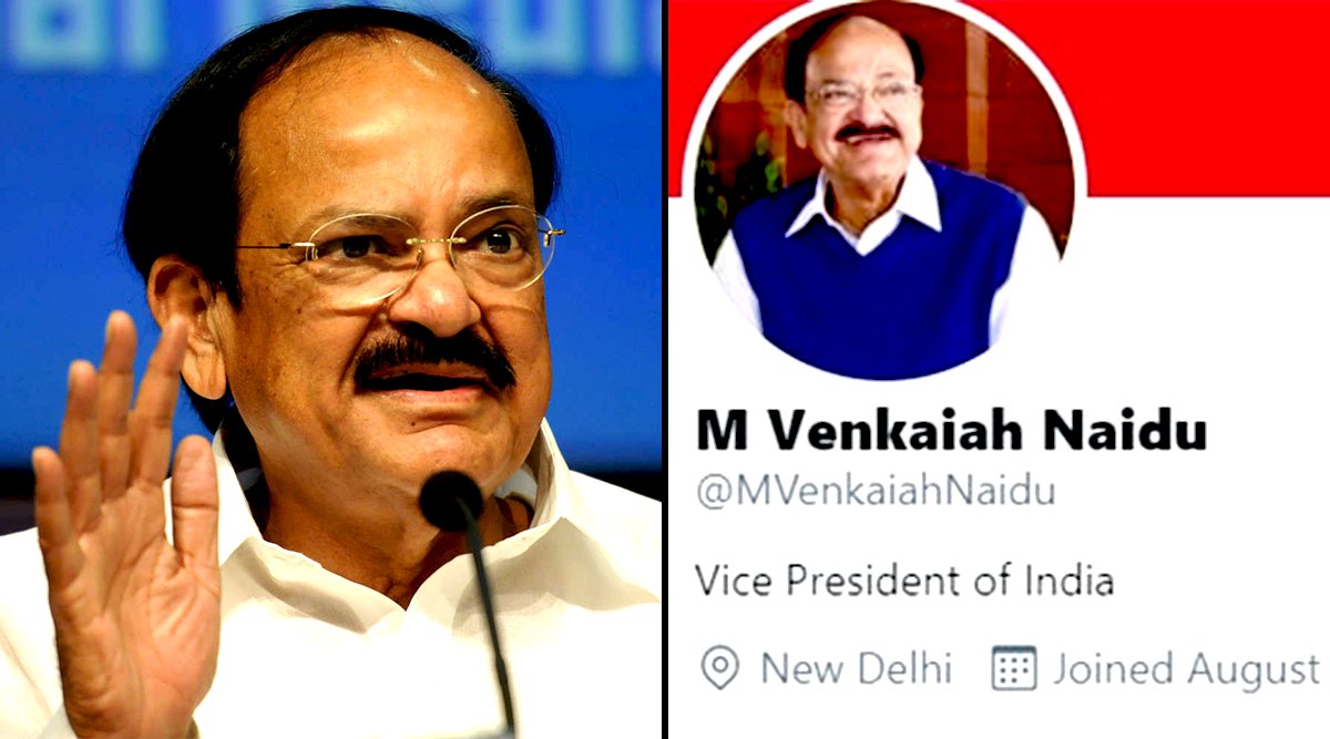 Twitter, India, Venkaiah Naidu, Modi government, RSS