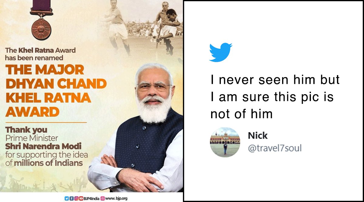 Sambit Patra Shared Poster For Major Dhyan Chand Khel Ratna Award But ...