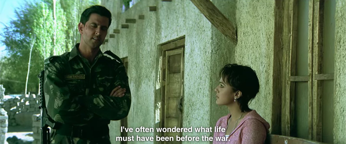 Karan in Lakshya