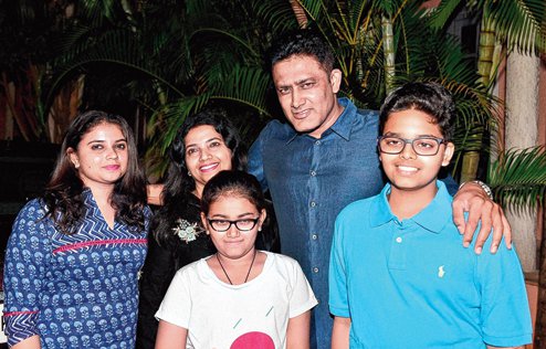 kumble family