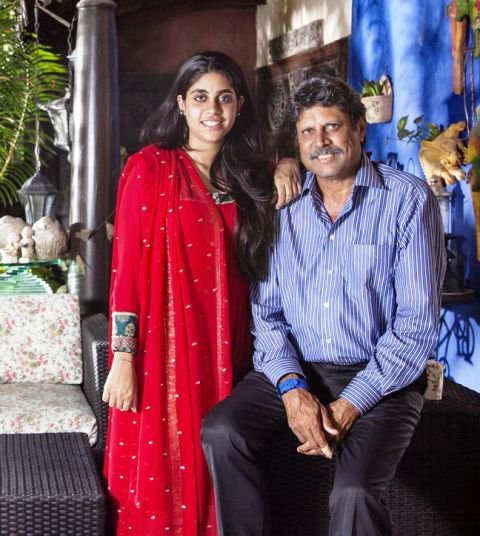 amiya dev with kapil dev