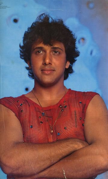 Govinda in a mesh shirt