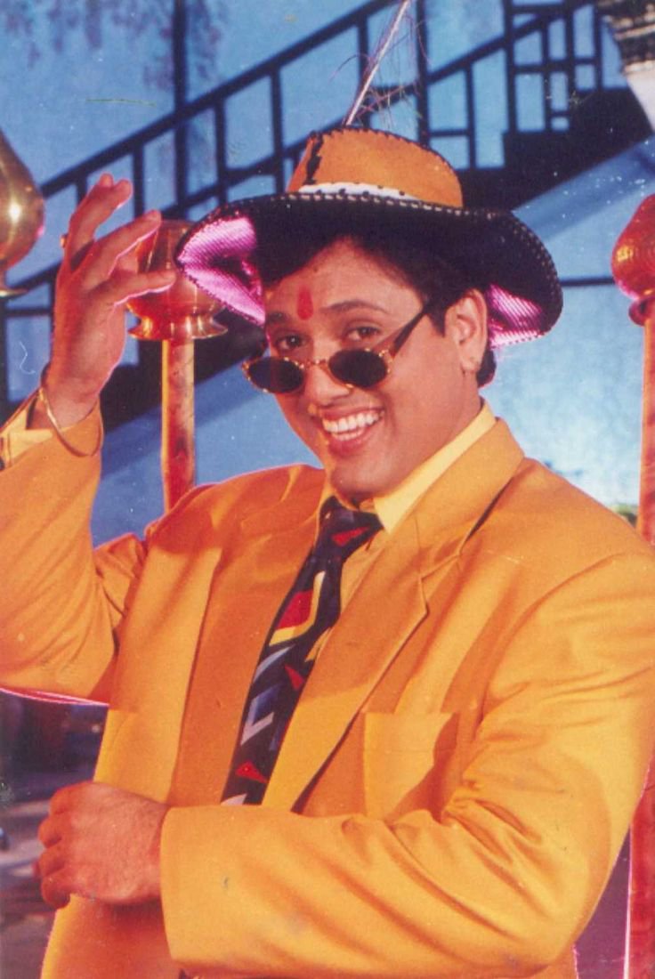 Govinda in a fusion look