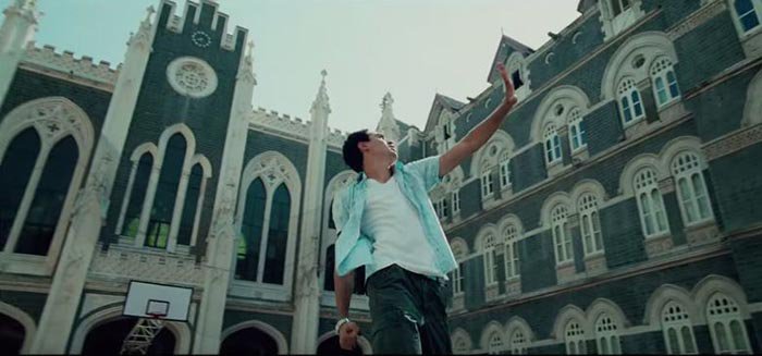 Jaane Tu Ya Jaane Na being filmed in St. Xavier’s College