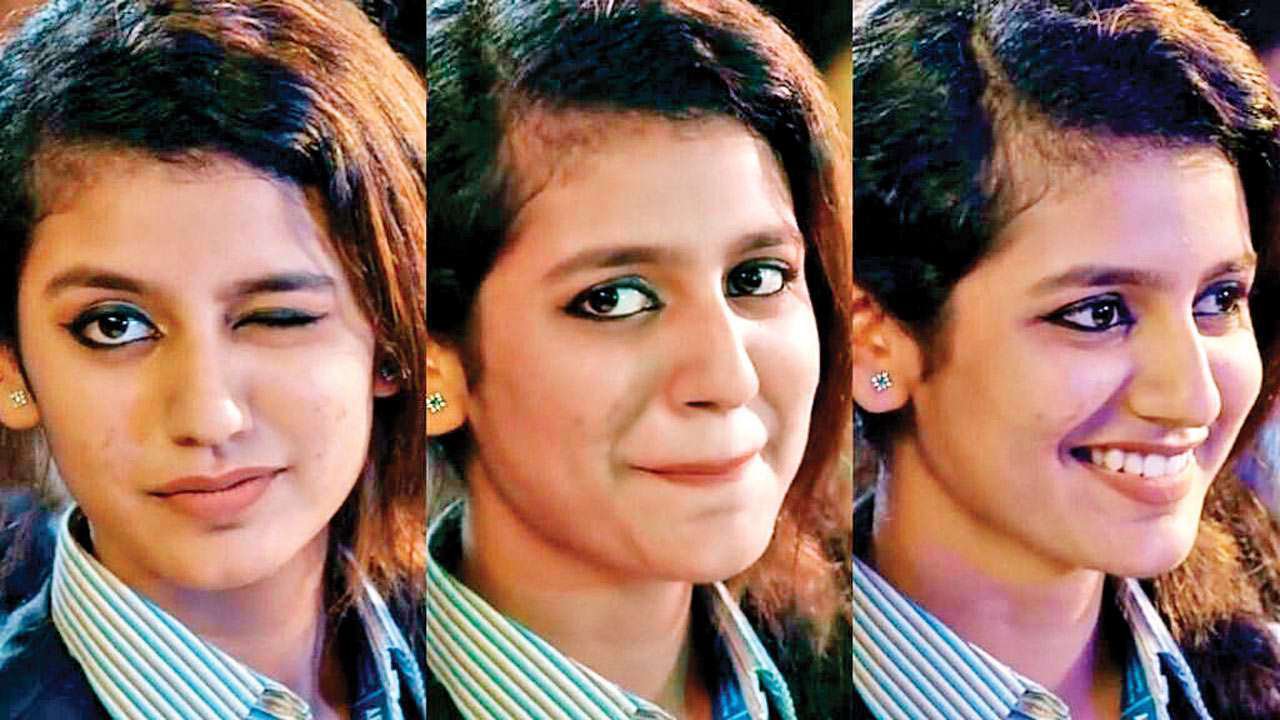 Priya Varrier famous wink scene