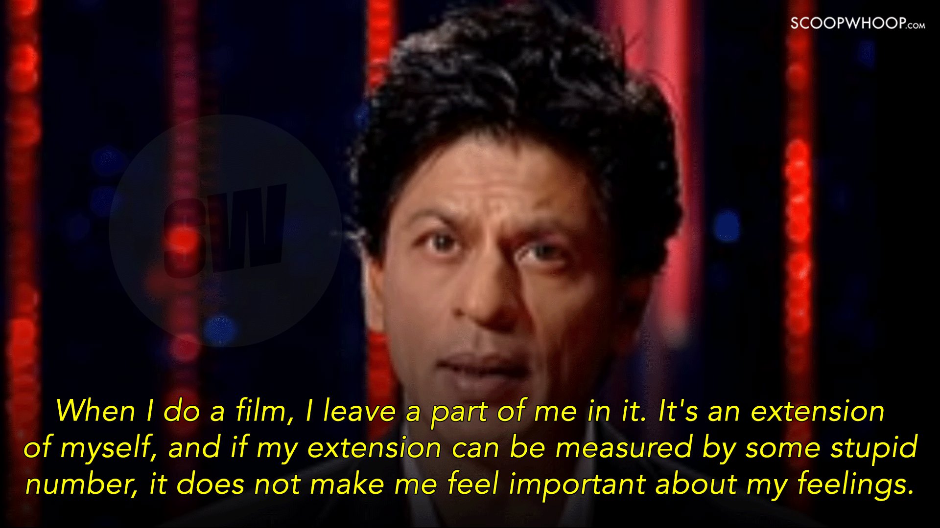 Shah Rukh on Kwk