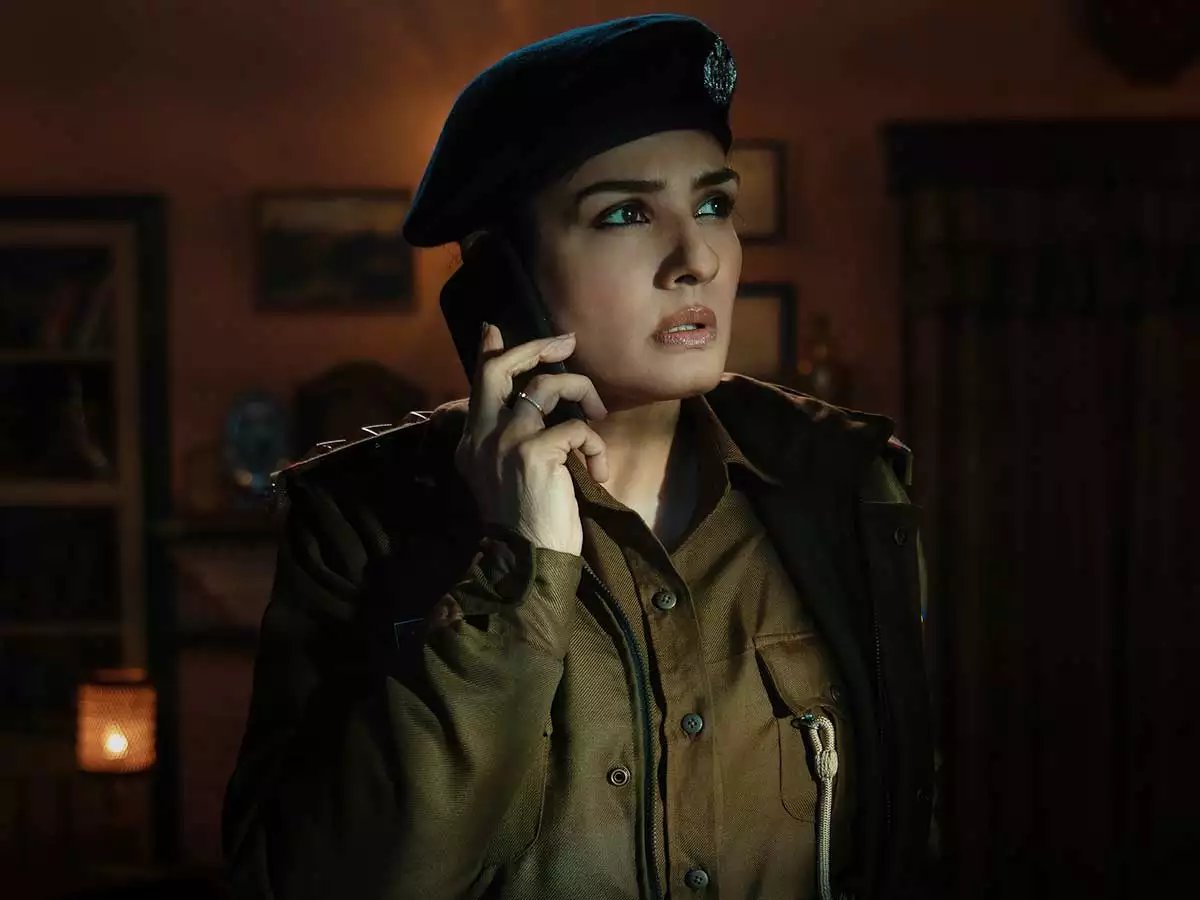 Raveena Tandon in Aranyak
