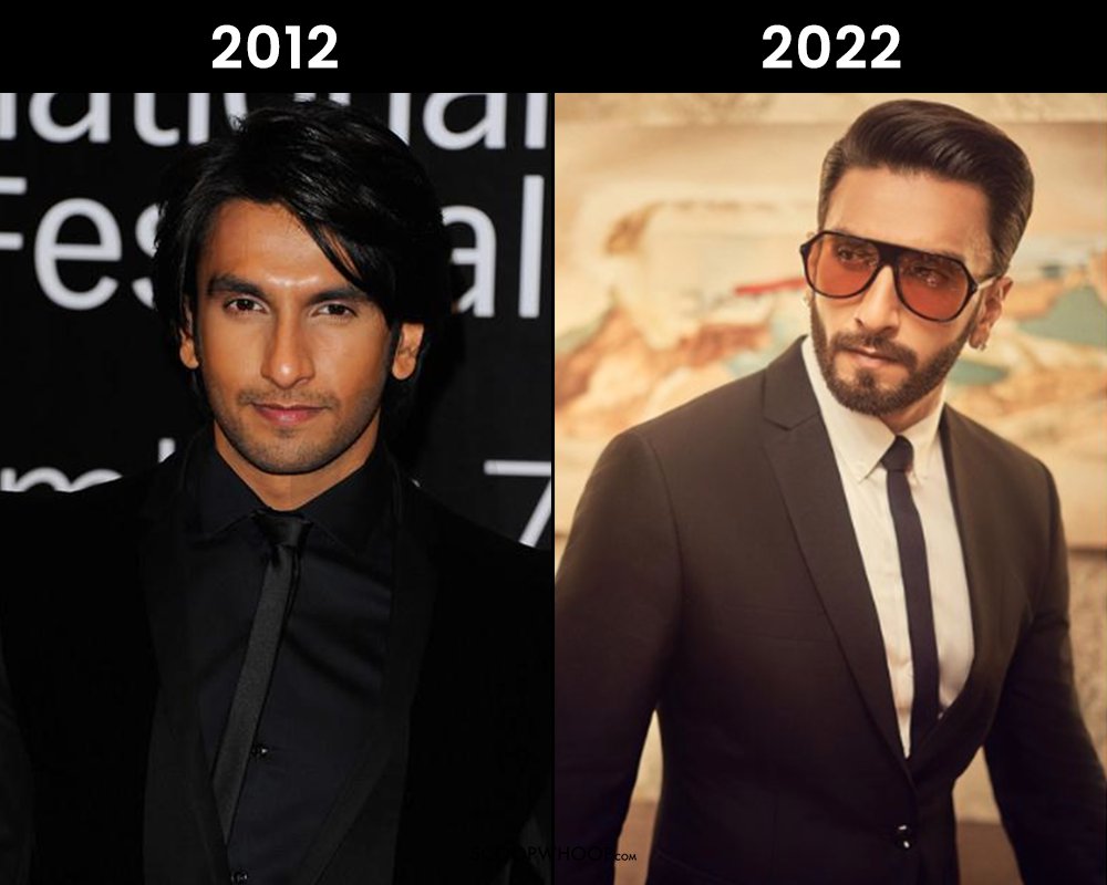 ranveer singh 2012 vs 2022