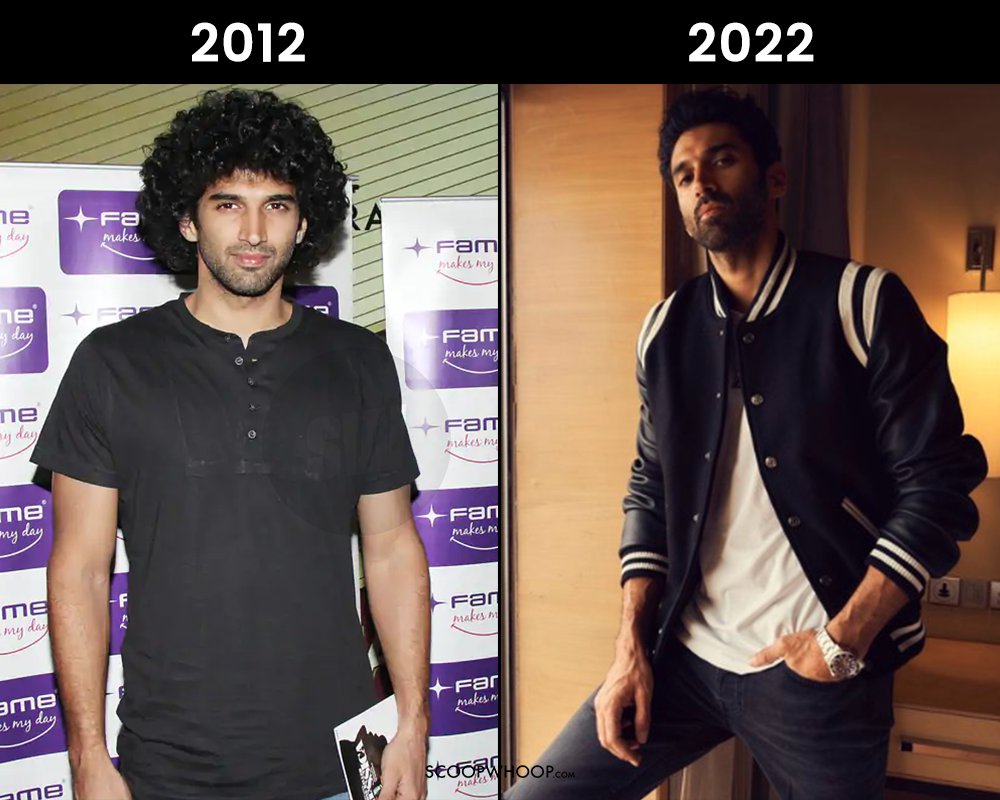 aditya roy kapur 2012 vs 2022