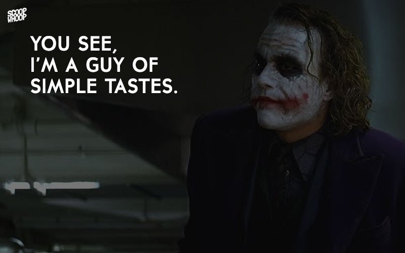 Here Are The Things The Joker Would Say If He Were Your ...