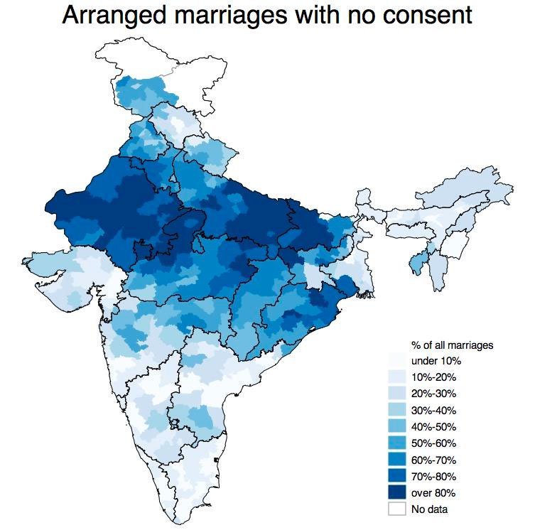 arranged marriage statistics