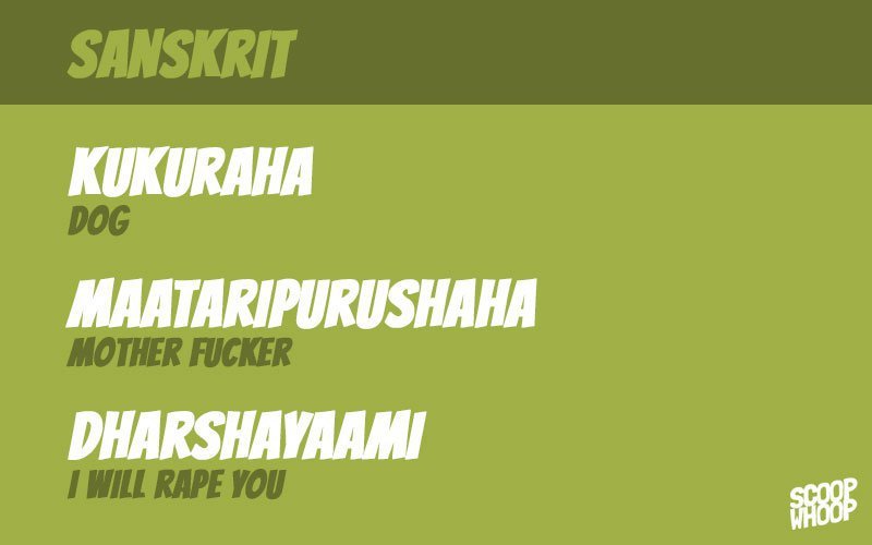 Top 3 Swear Words In 17 Indian Languages Everyone Should Know