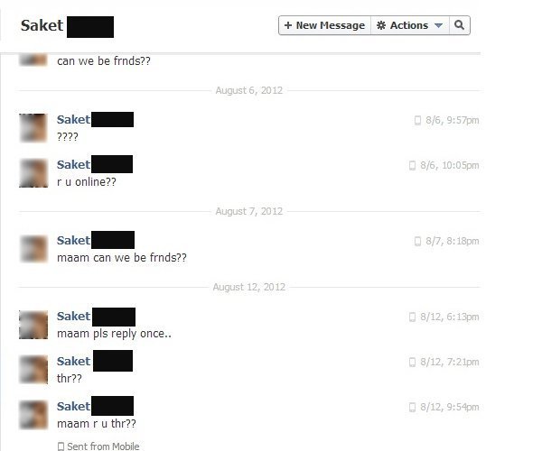 50 Incredibly Creepy Messages From Facebook Romeos