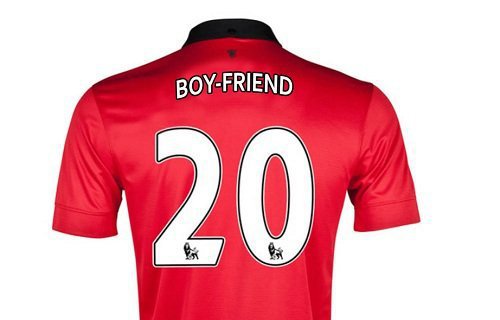 football boyfriend shirt